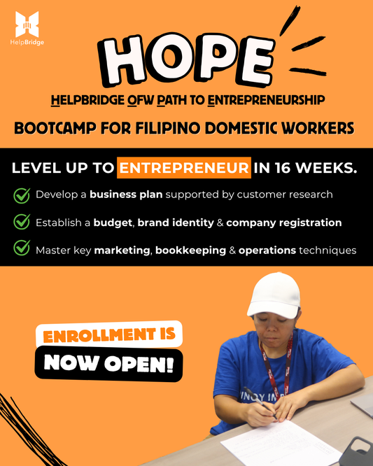 Enrollment Form – HOPE Bootcamp by HelpBridge (August 2025 batch)